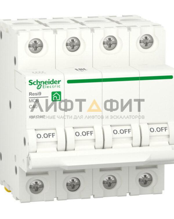 Выключатель автоматический C120H 4P D80A, R9F47480, Schneider