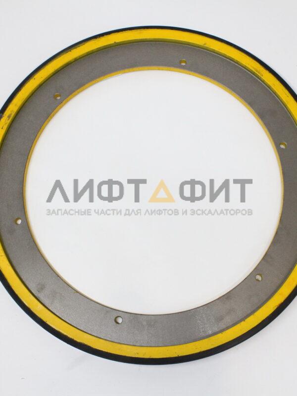 Приводное колесо поручня эскалатора D=587 XBA290DY5, Otis XO 508
