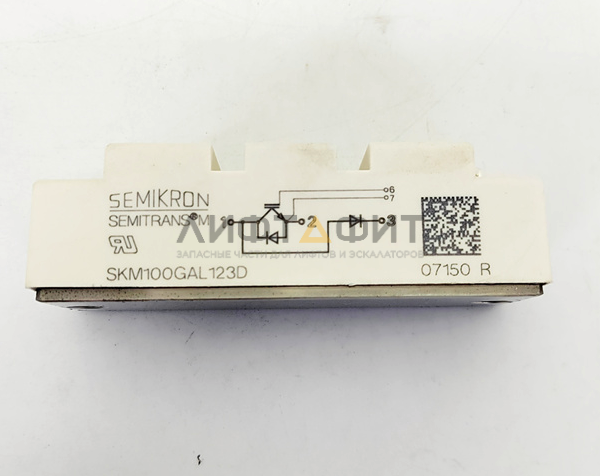 Тиристорный модуль SKM100GAL123D, KM265249, Kone