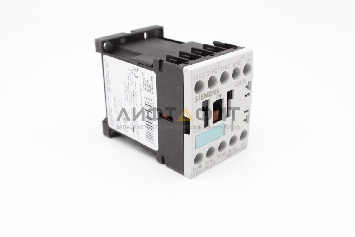 Вспомогательное реле, 2НО+2НЗ, DC 24 V, 3RH1122-1BB40, Siemens