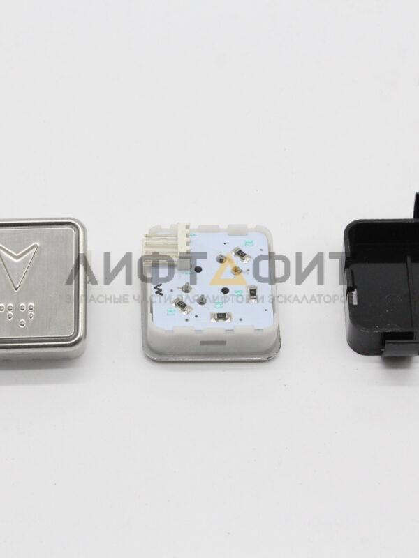 Кнопки вызвова "Вниз" прямоугольная, с брайлем, Otis XIZI Кнопки вызвова "Вниз" прямоугольная, с брайлем, Otis XIZI