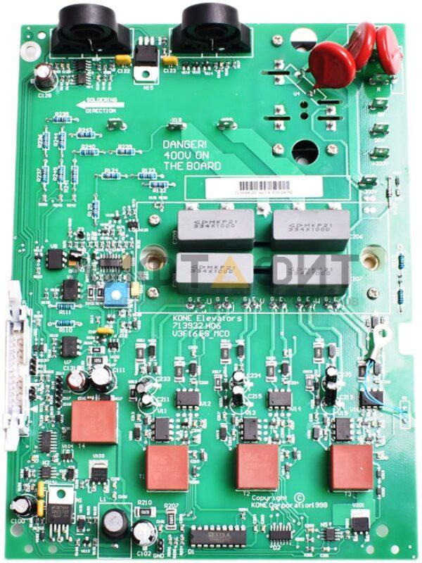 Плата главной цепи частотного преобразователя A2 MCD V3F10/16ES, KM713930G01, Kone