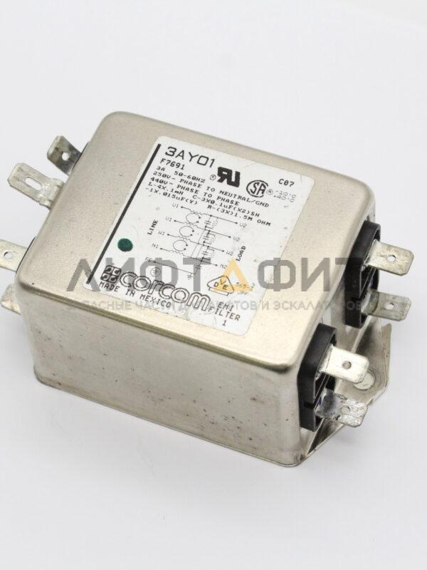 ФИЛЬТР ПОМЕХ 3Х440V 3A 50/60ГЦ QKS11, id: 997233