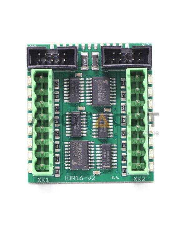 Плата входа/выхода ION16-V2 (IO 16), контроллера Lisa CLSRIO16, Kleemann