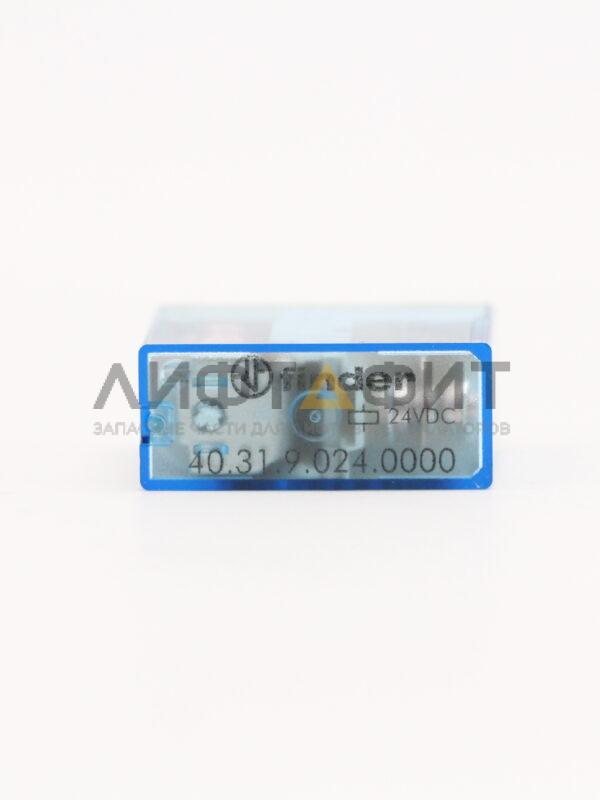 Миниатюрное реле Finder 403190240000, 1 перекидной контакт 10А (24V DC)