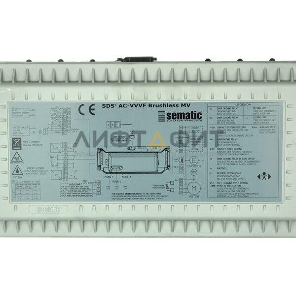 Контроллер привода дверей SDS AC-VVVF BRUSHLESS Rel.4 MV, BL-B157ABEX01, Sematic