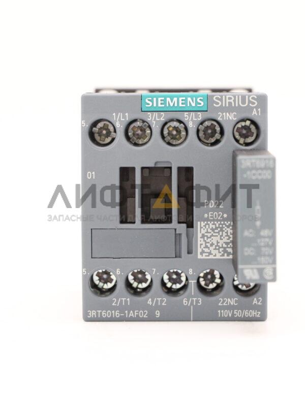 Пусктель AC 110V/4kW/1NC, 3RT6016-1AF02+3RT6916-1CC00, Siemens