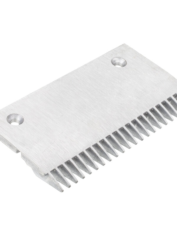 Гребенка эскалатора алюминий желтая 22 зуба