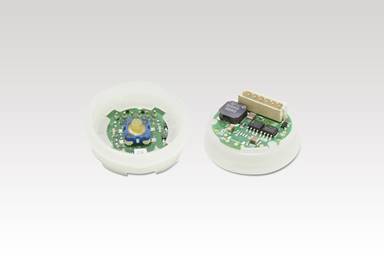 Модуль кнопочный вызова, прозрачный корпус, янтарная подс., KM804342G02 Kone