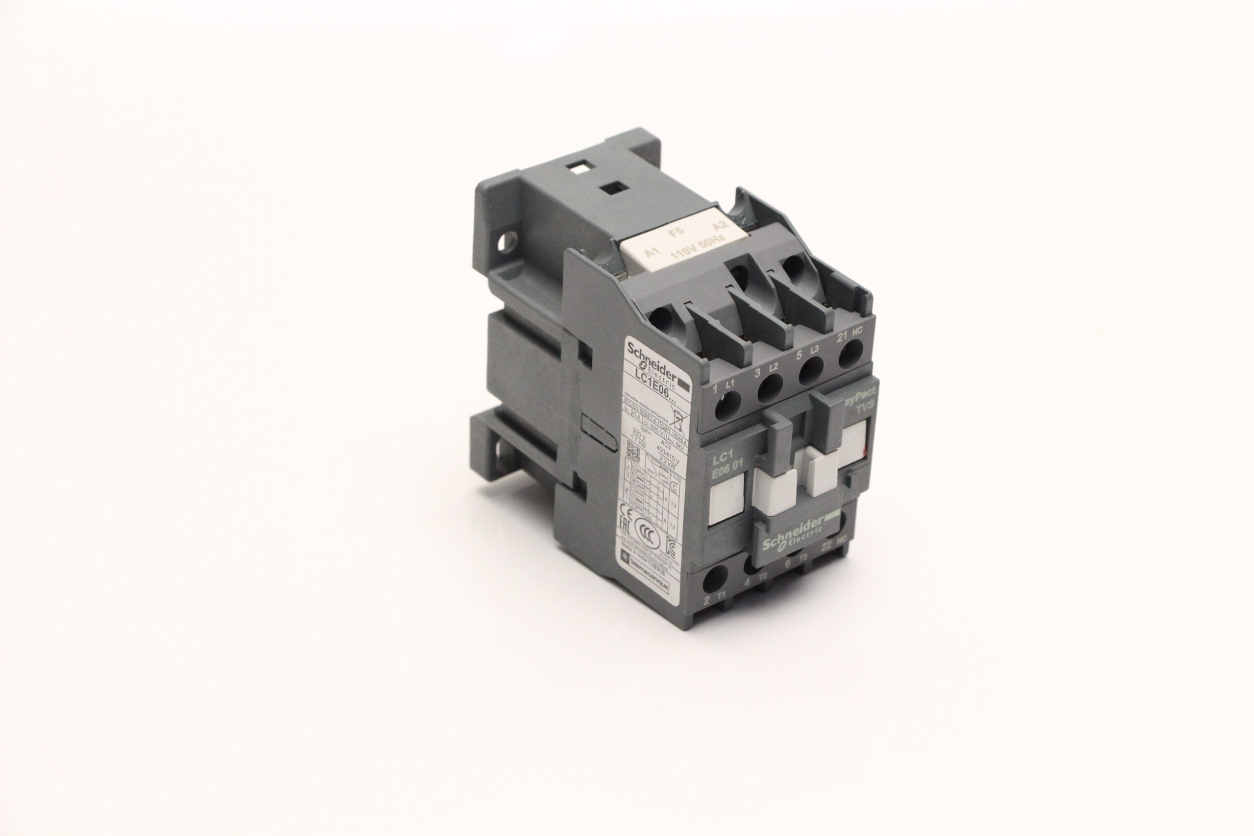 Контактор 110 V 50 Hz, LC1E0601F5, Schneider Electric