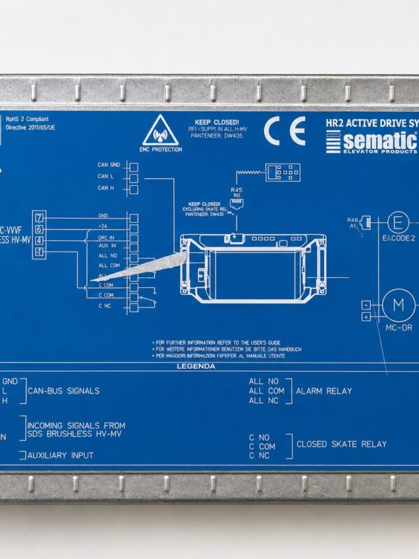 Контроллер привода дверей HR2 B157ABCX01, Sematic
