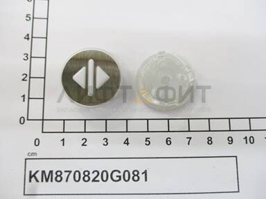 Нажимной элемент "открытие дверей", тактильный символ, KM870820G081, Kone